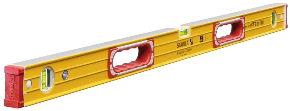 Flitsaanbieding waterpas met handgrepen stabila