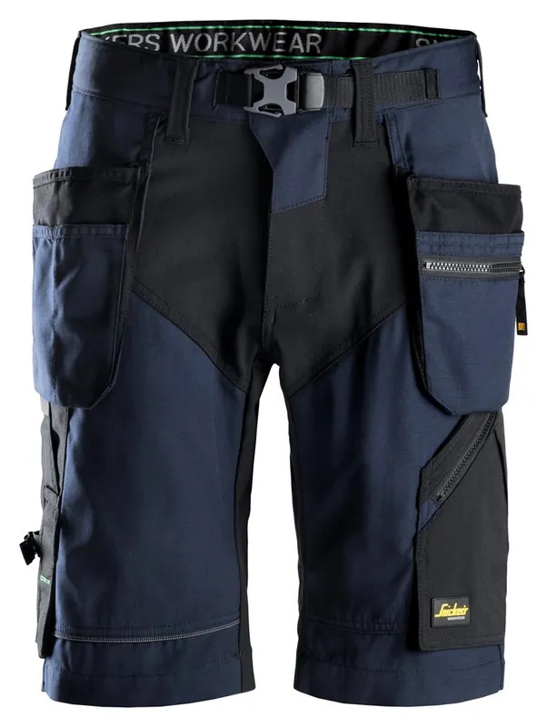 Shop Nu werkbroek+ kort flexiwork snickers