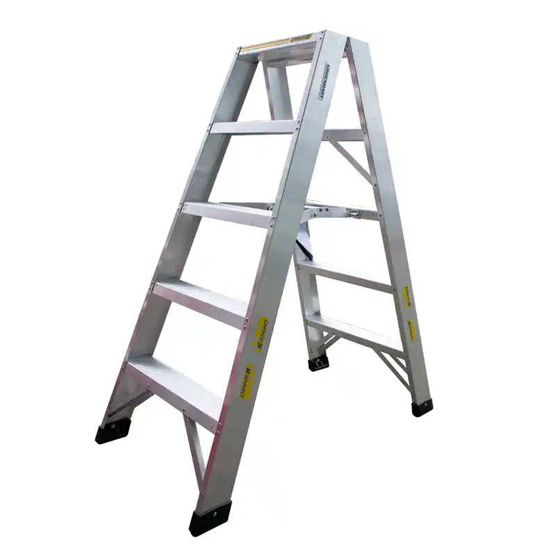 dubbele trap aluminium ongecoat dirks Beste Prijs