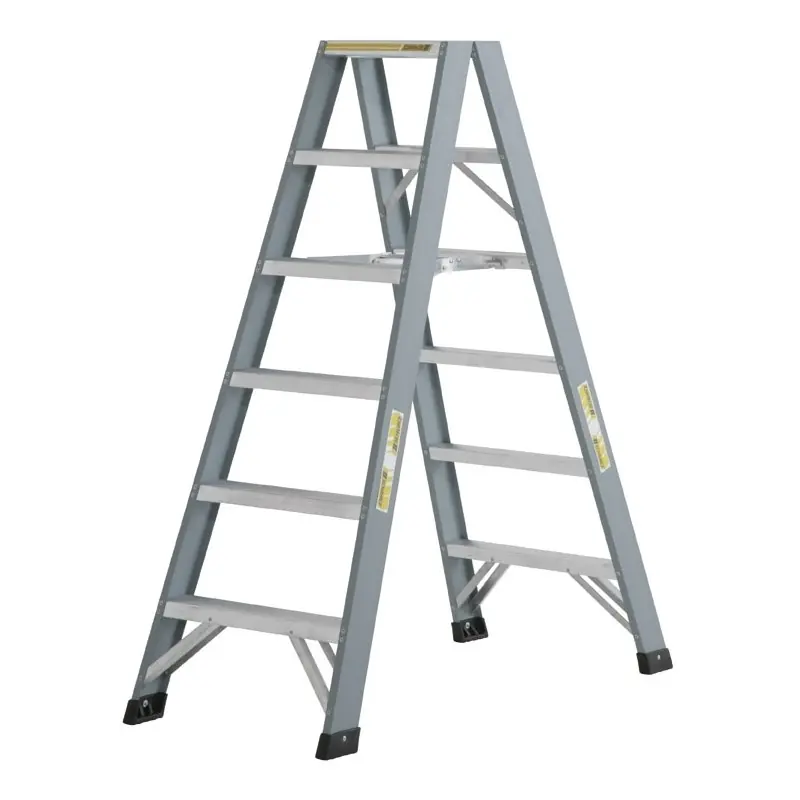 Seizoensaanbieding dubbele trap aluminium gecoat dirks