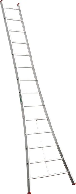 ladder enkel aluminium ongecoat kelfort Snelle Levering