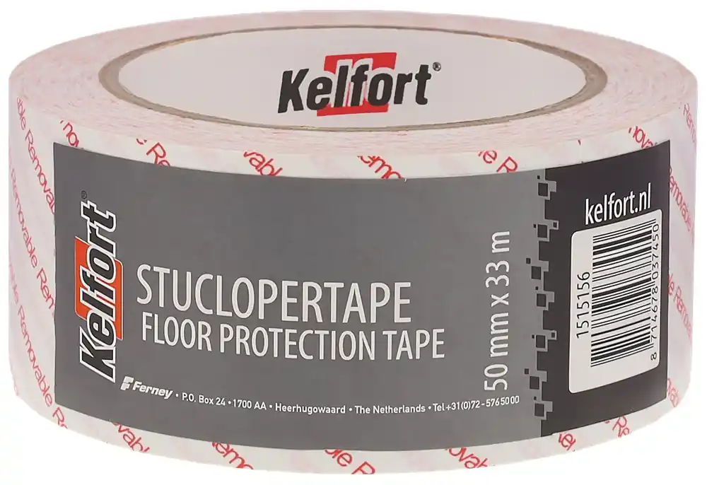 Merkproduct stuclopertape pvc kelfort