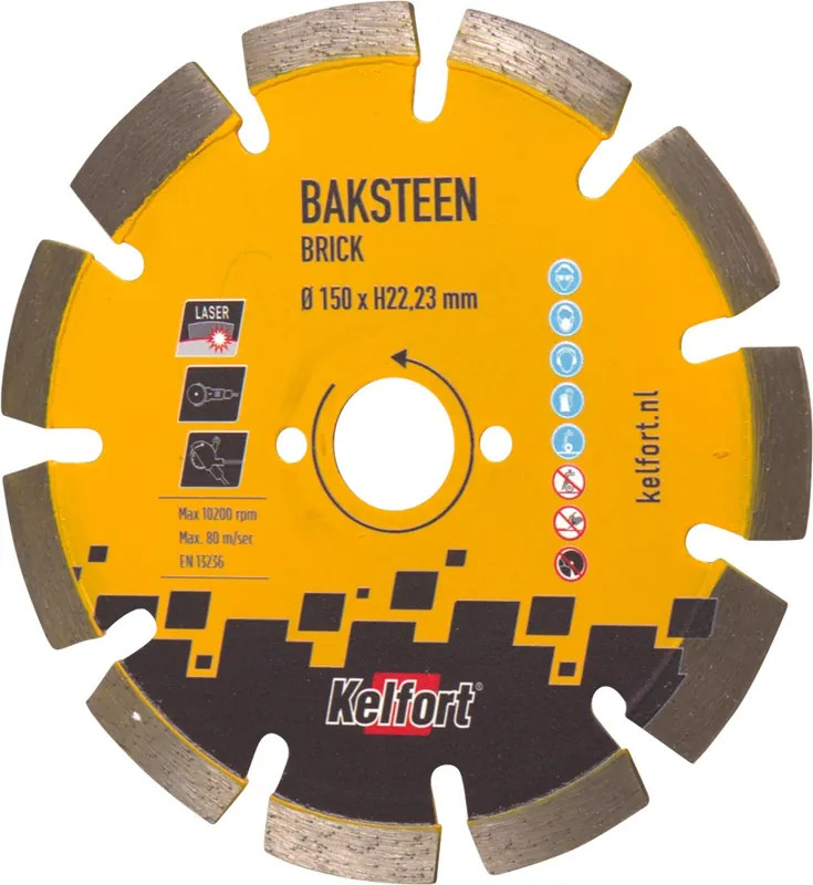 Veilige Betaling diamantzaagblad droog kelfort
