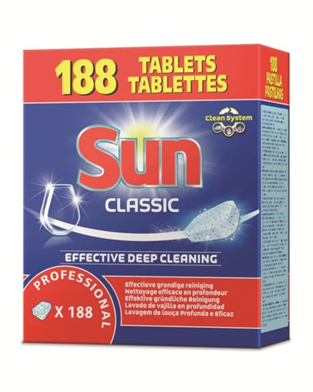 Beperkt Aanbod vaatwastabletten sun