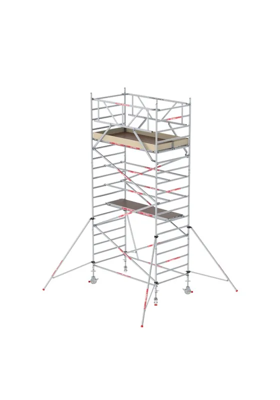 Tijdelijk Beschikbaar rolsteiger aluminium houtdeck altrex