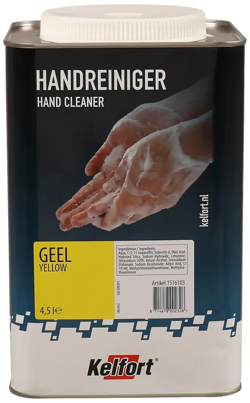 Finale Uitverkoop handreiniger met korrel kelfort