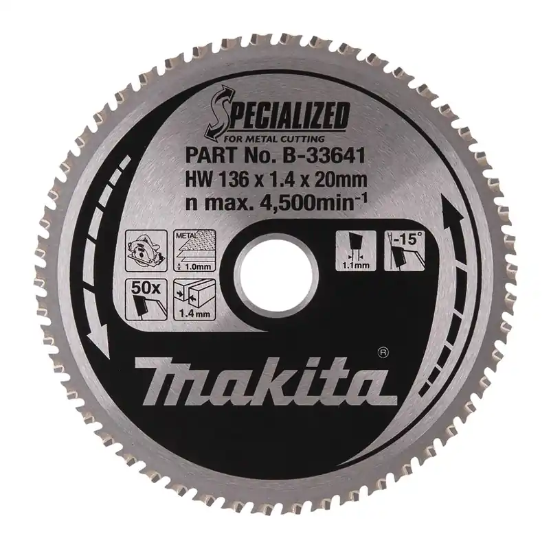 Gecertificeerd cirkelzaagblad hm makita