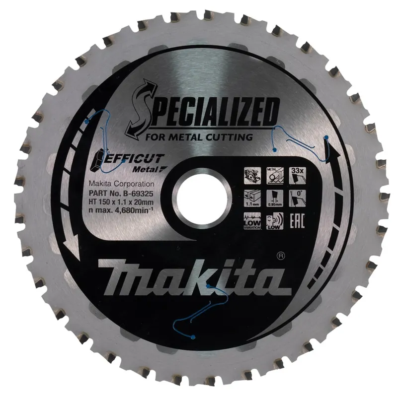 Flitsaanbieding cirkelzaagblad hm makita