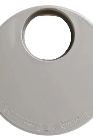 Gereduceerde Prijs verloopring centrisch pvc grijs rwa