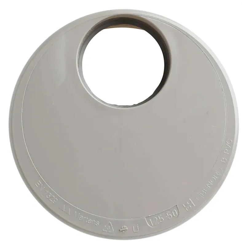 Gereduceerde Prijs verloopring centrisch pvc grijs rwa
