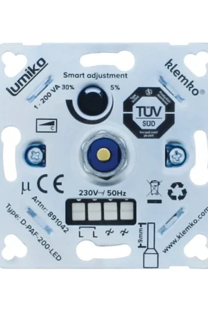 Dagaanbieding dimmer inbouw led klemko