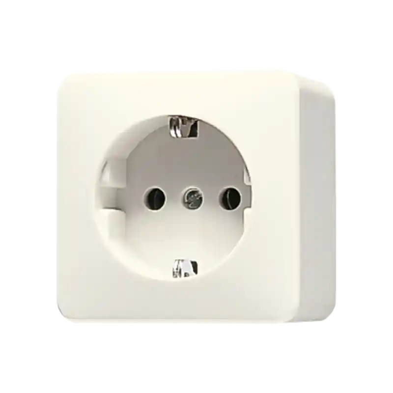 Actieprijs wandcontactdoos opbouw enkel jung