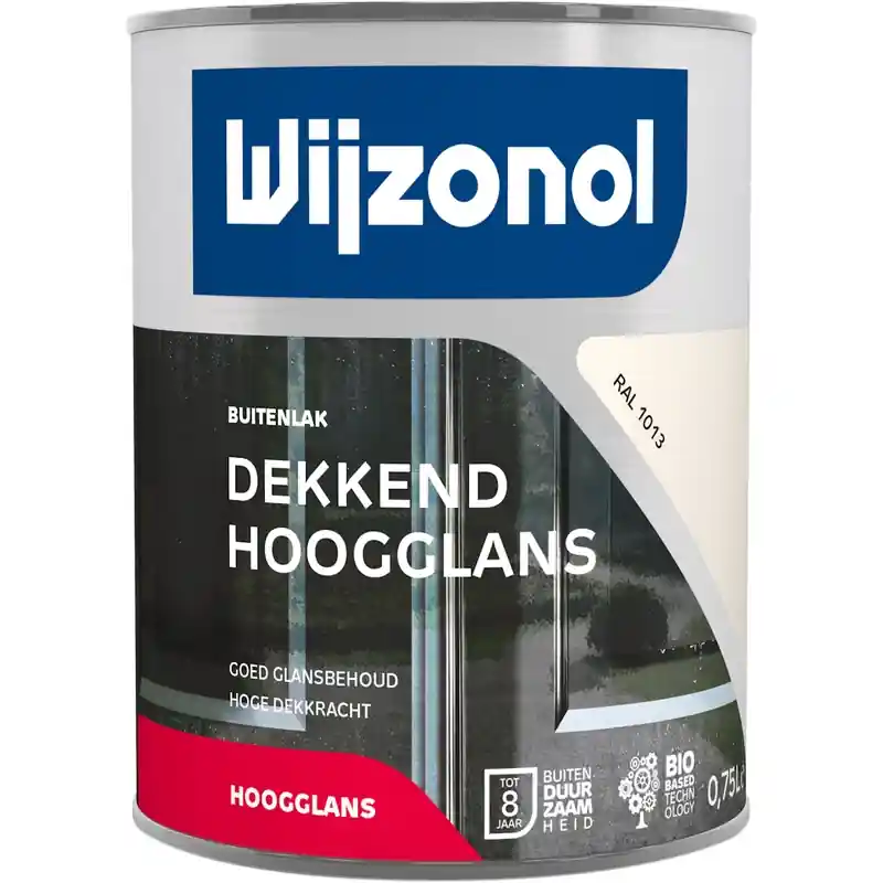Direct Beschikbaar buitenverf hoogglans parelwit