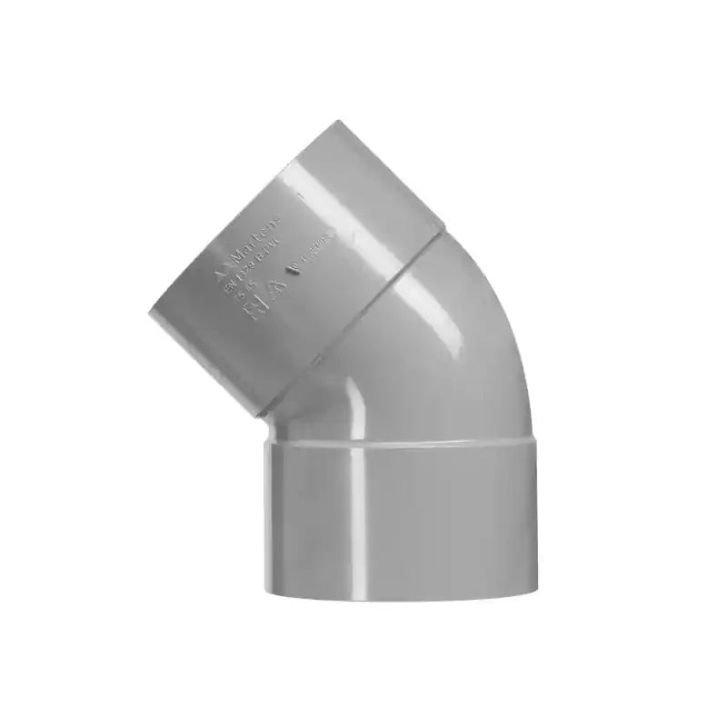 bocht pvc grijs rwa Uitverkoop
