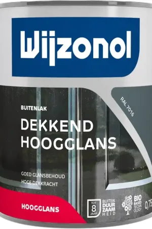 buitenverf hoogglans antracietgrijs Goedkoop
