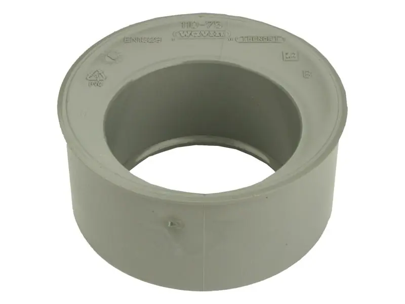 inzetverloopring pvc grijs wavin Flitsaanbieding
