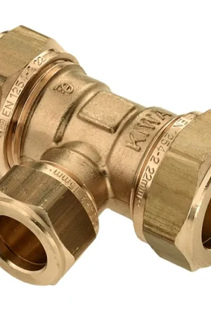 Beste Prijs knel verloop t-stuk messing