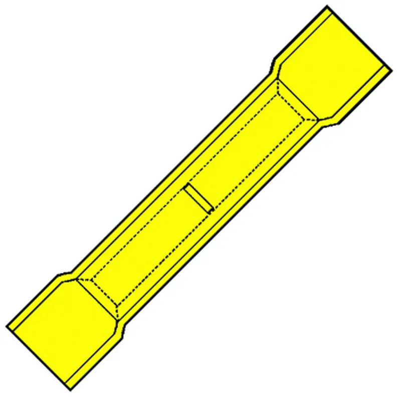 Beste Prijs kabelschoen verbinder geisoleerd geel