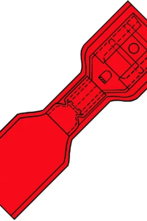 kabelschoen vlakstekerhuls waterd. rood Aanbieding