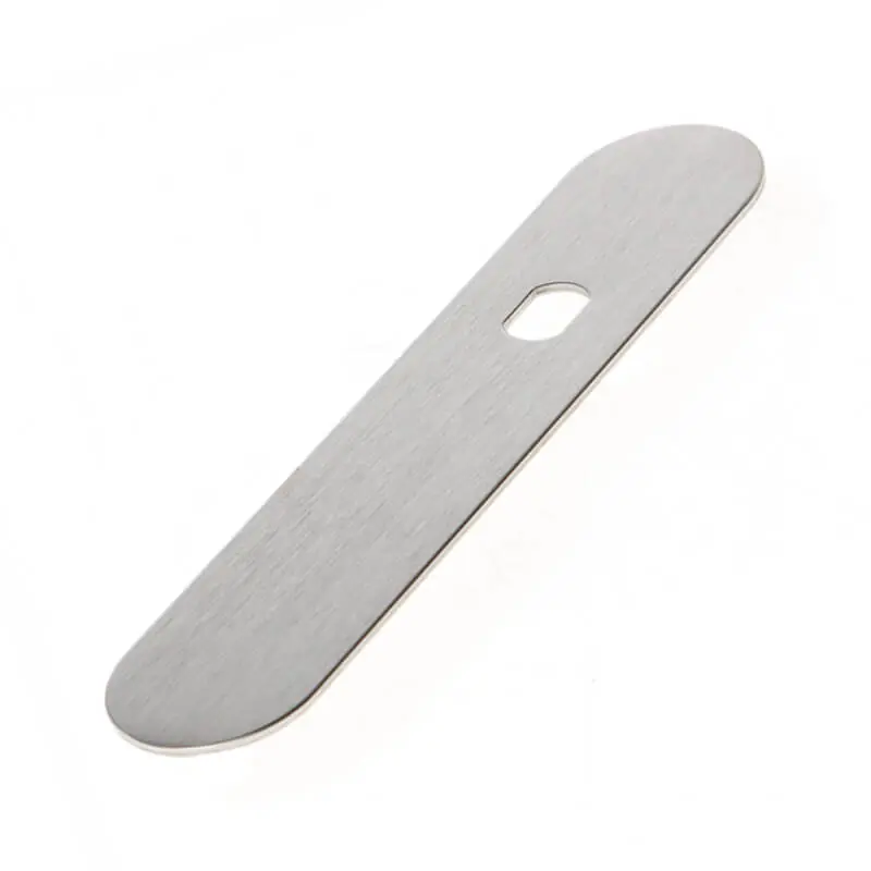 kortschild q-gat rvs p+e Merkproduct