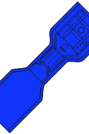 Rechtstreeks Van De Fabrikant kabelschoen vlakstekerhuls waterd. blauw