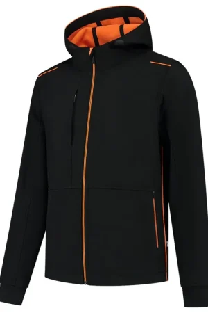 Betaalbaar jack softshell bicolor accent tricorp
