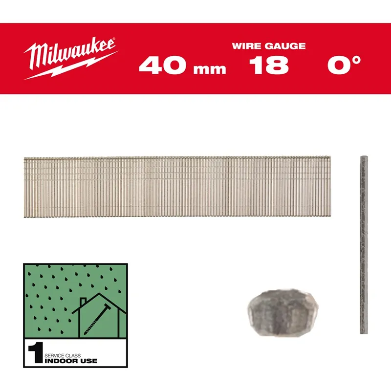 brads recht gegalvaniseerd milwaukee Rechtstreeks Van De Fabrikant