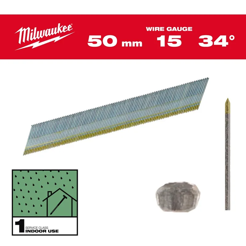 Direct Beschikbaar D-kopnagels schuin ring gegalv milwaukee