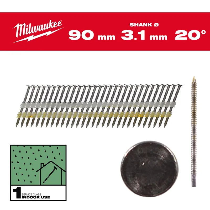 draadnagels gegalvaniseerd milwaukee Meest Verkocht