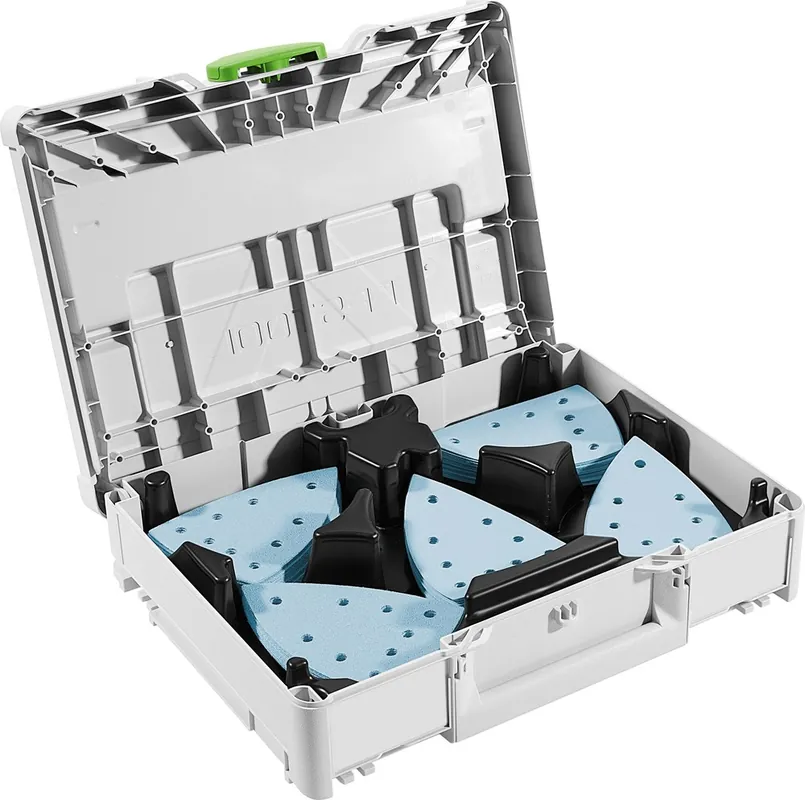 Flitsaanbieding schuurmiddelen systainer t-loc festool