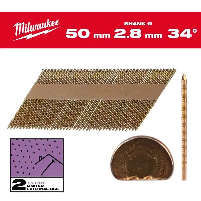 Rechtstreeks Van De Fabrikant D-kopnagels schuin ring gegalv milwaukee