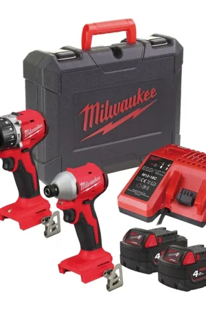 accu combiset milwaukee 4.0Ah/18.0V Beperkt Aanbod