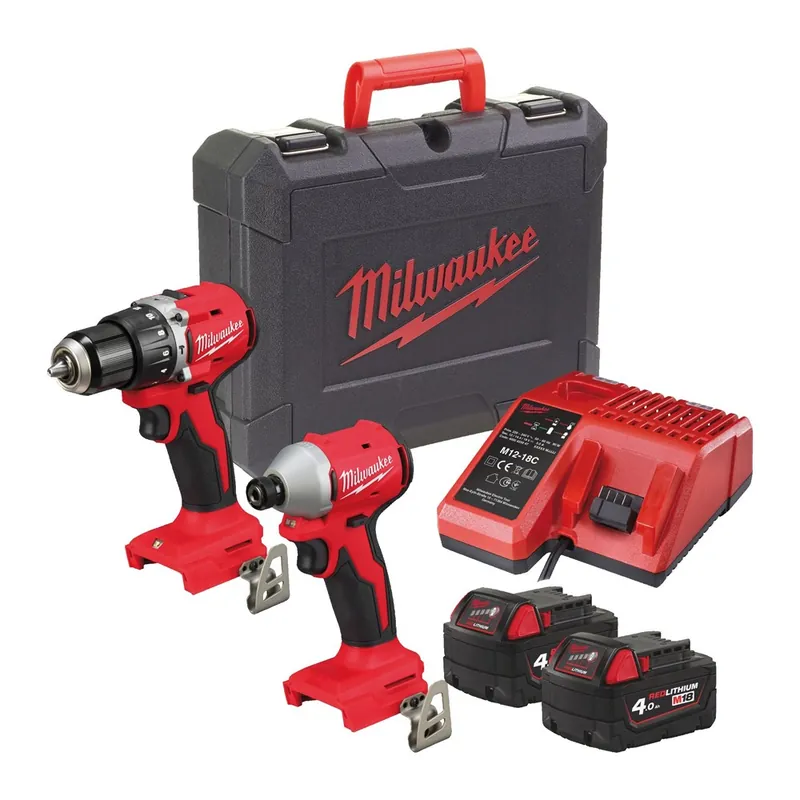 accu combiset milwaukee 4.0Ah/18.0V Beperkt Aanbod