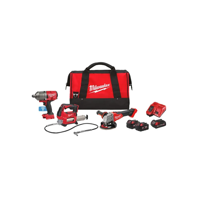 Betrouwbaar accu combiset milwaukee 18.0V