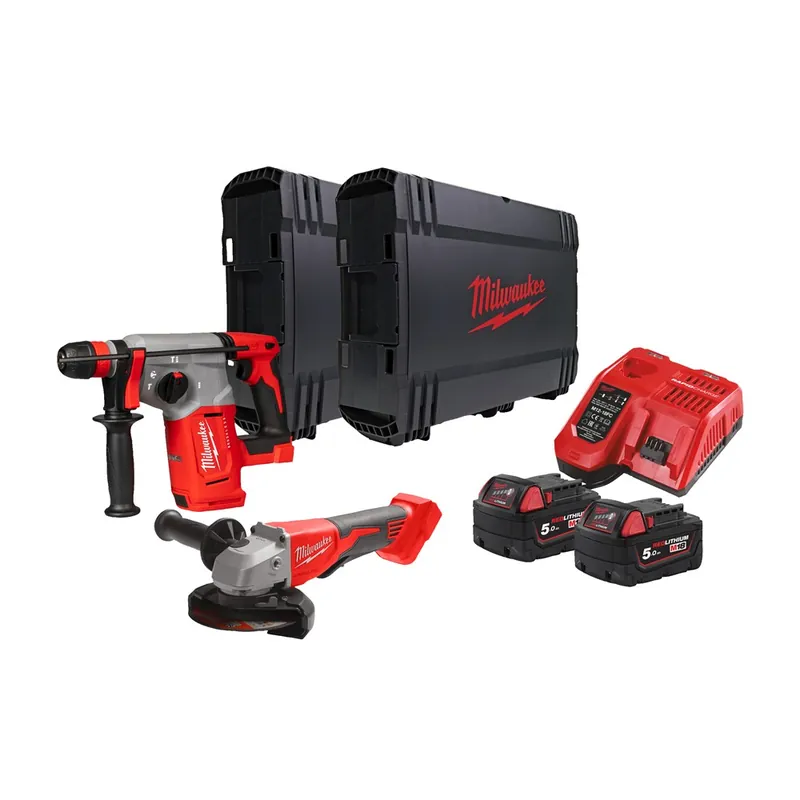 Koop Online accu combiset milwaukee 5.0Ah/18.0V