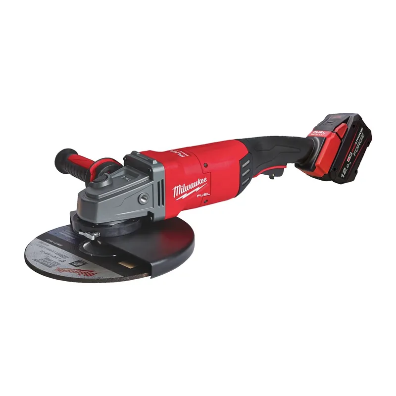 Korting accu haakse slijper milwaukee 230mm