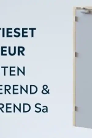 Meest Verkocht renovatieset enkele deur alprokon