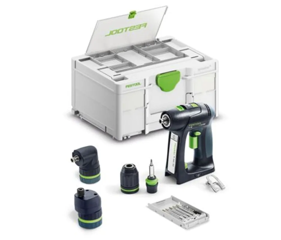 Weekendaanbieding accu schroefboormachine festool