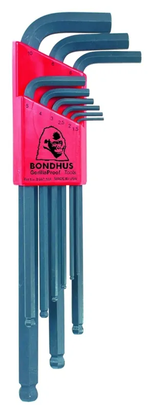 inbussleutelset lang kogel bondhus Direct Verzonden